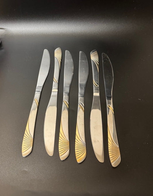 A12 – 6-Piece Stainless Steel Knife Set in Premium Wing Design