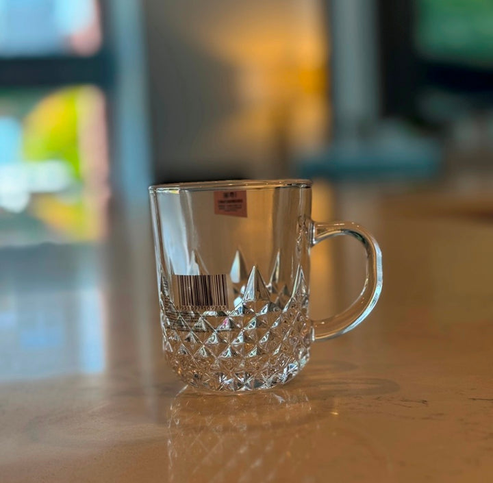 R8 Glass Tea & Coffee Cups – Set of 6