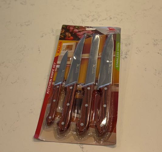 V1 – 4 Pieces Kitchen Knife Set | Budget-Friendly & Reliable Quality